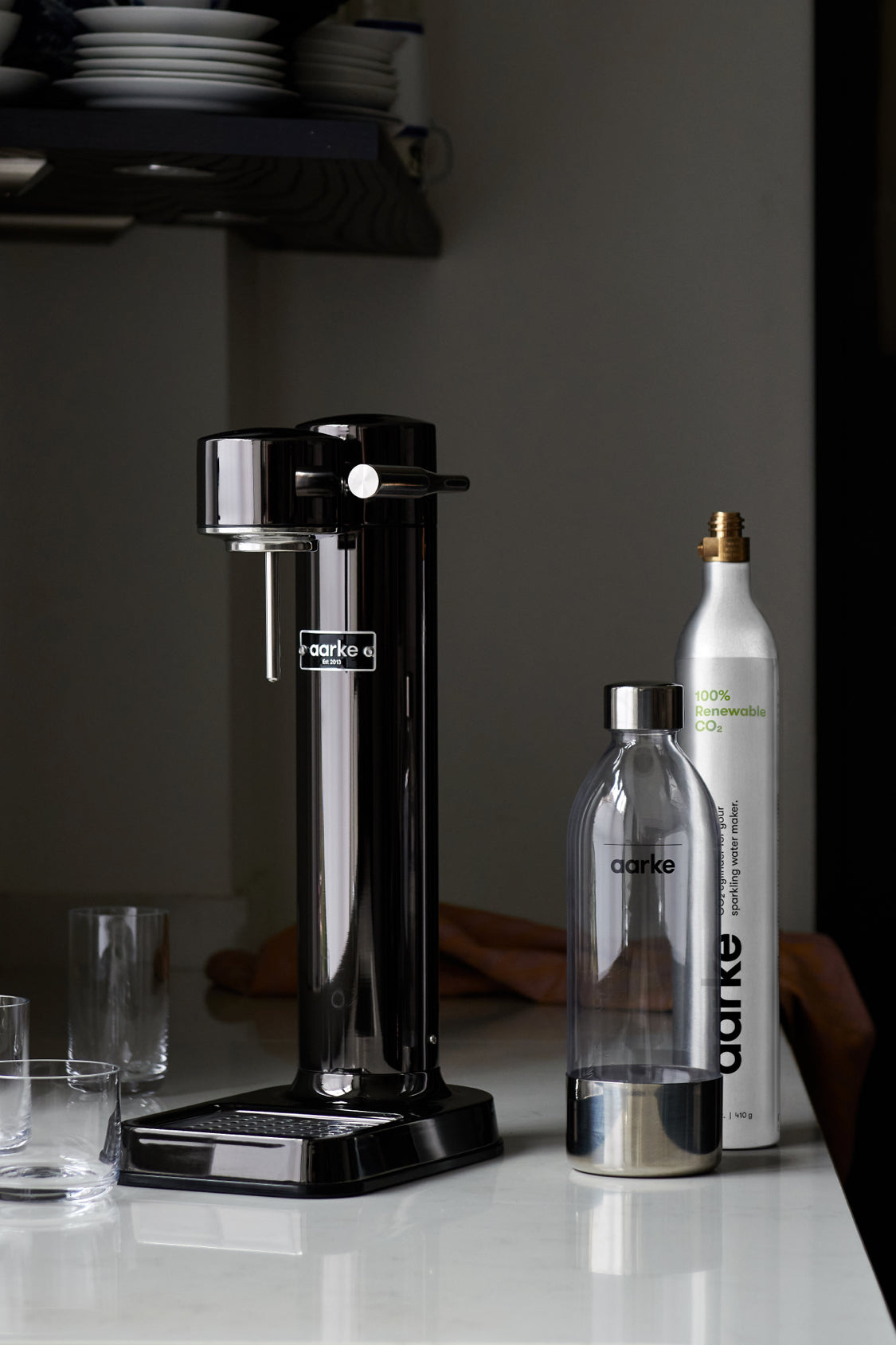Machine à eau pétillante Aarke Carbonator 3 Argent avec une bouteille PET  incluse - Achat & prix