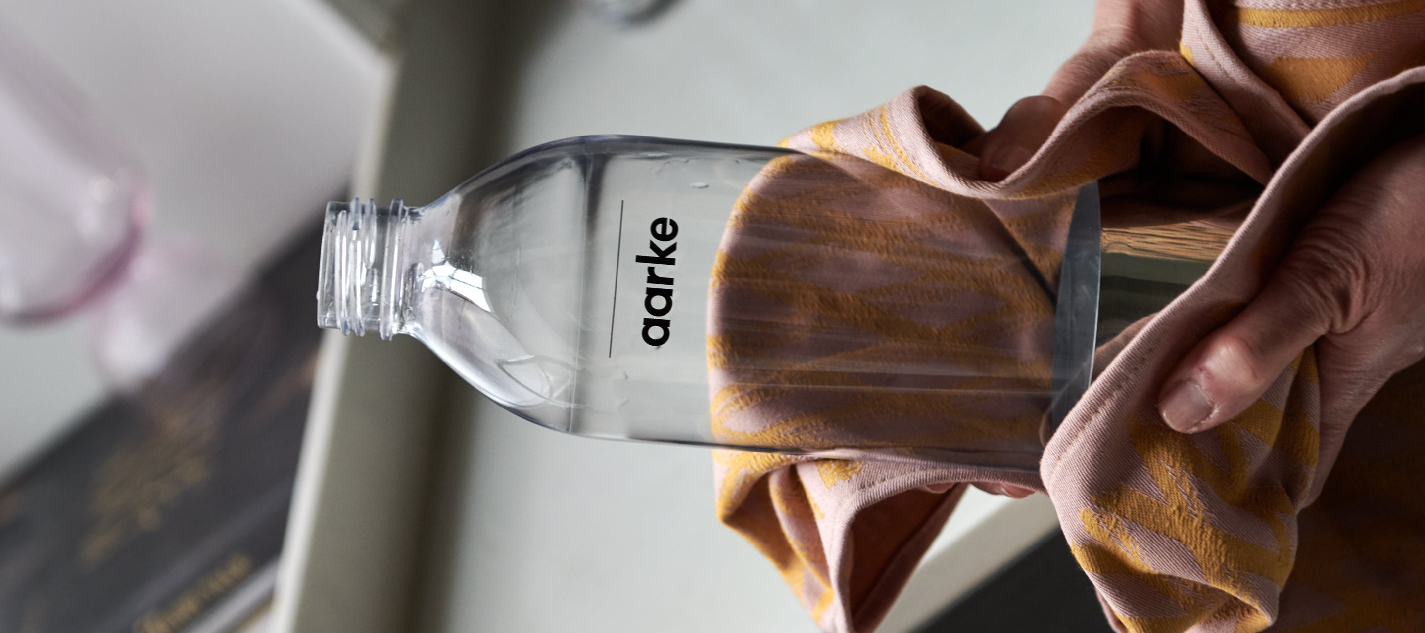 PET Wasserflasche Pflegeanleitung